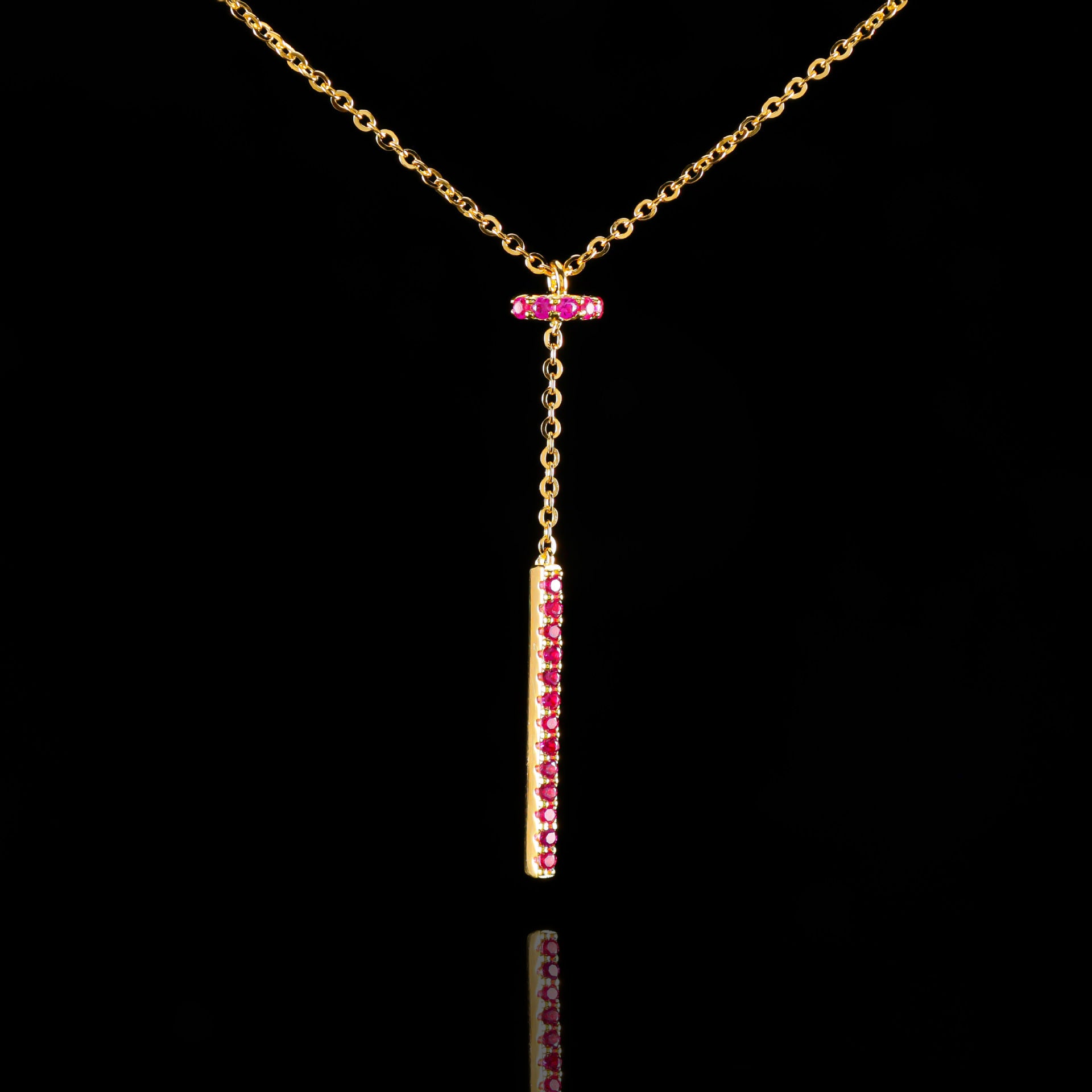 Collier à pompon en forme de Y avec pierres précieuses colorées en argent sterling S925, chaîne de clavicule