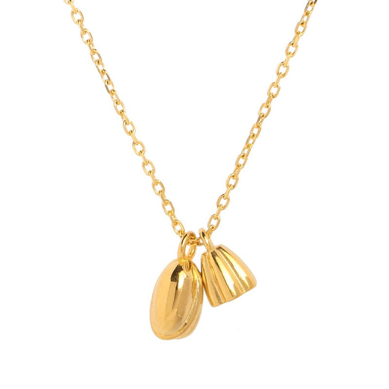 [DF]INS – collier Lotus Peng vent froid pour femmes, chaîne d'été, petit Design, pendentif sens, nouveaux accessoires 2023
