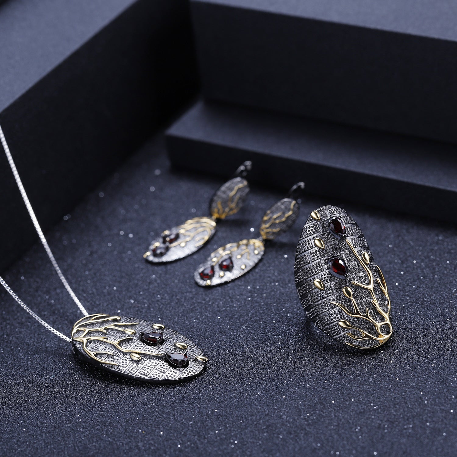 DF Fall Ying colorful designer pendant Georgia advanced  s925 sterling silver natural Amethyst necklace pendant